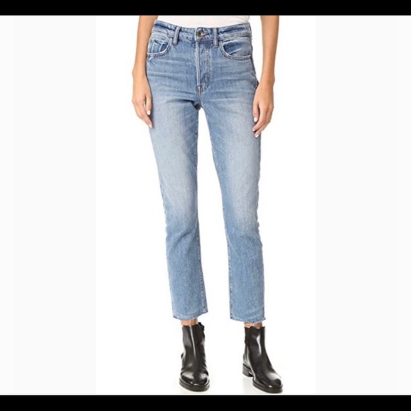 Helmet Lang High Rise Crop Slim - Picture 1 of 9